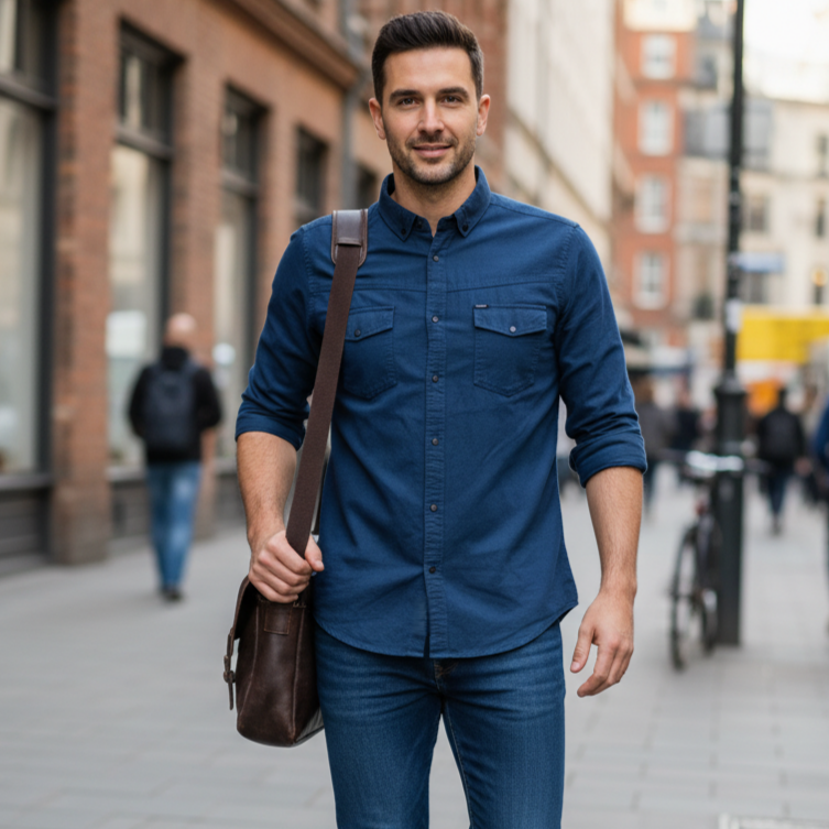 Chemise jeans S/2XL