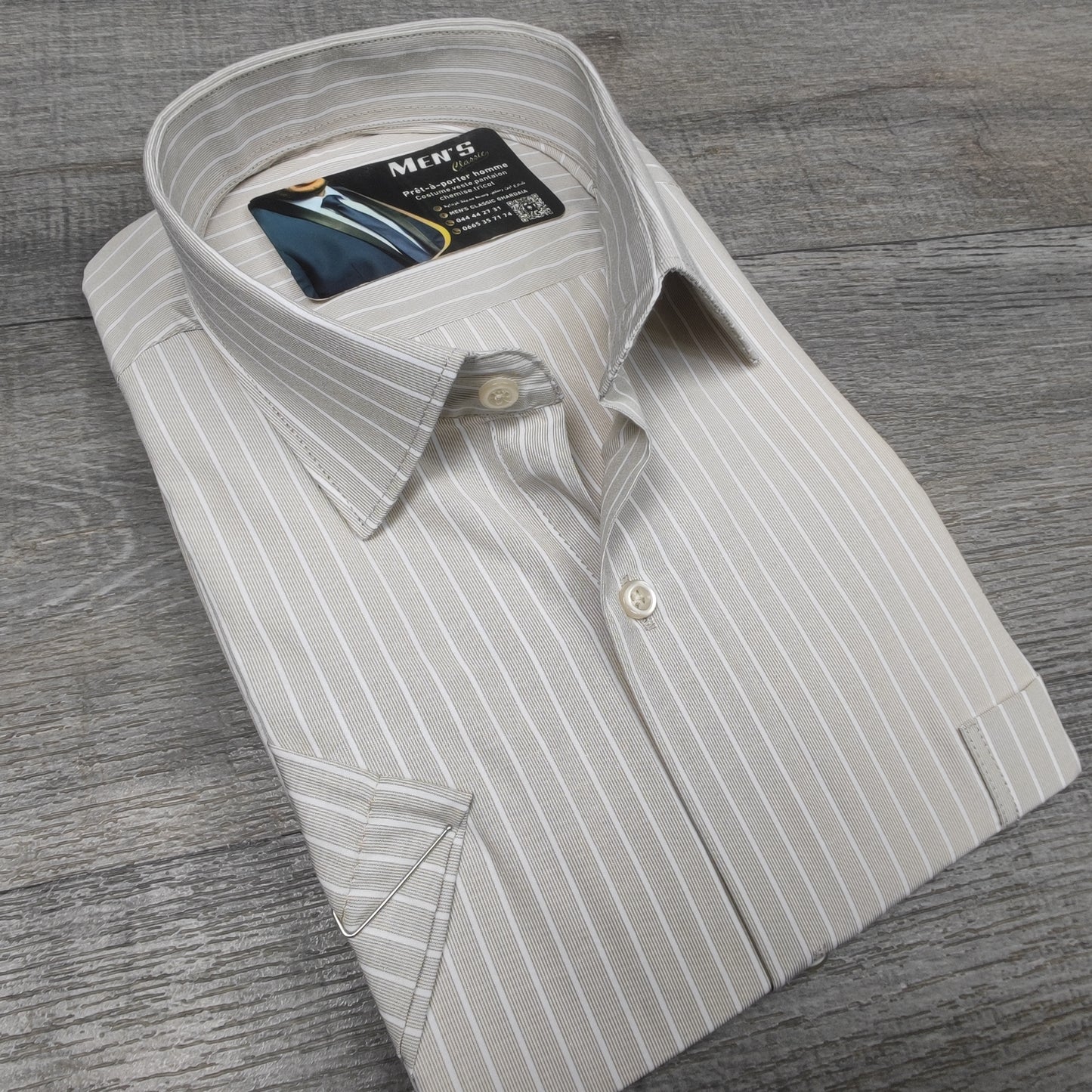 Chemisette Classic À rayures M/2XL