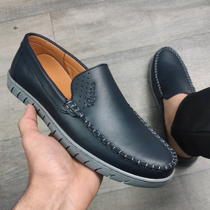 Trappeur cuir Bleu simple 39/43