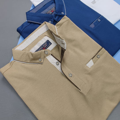 T-shirt Col Chemise M/3XL