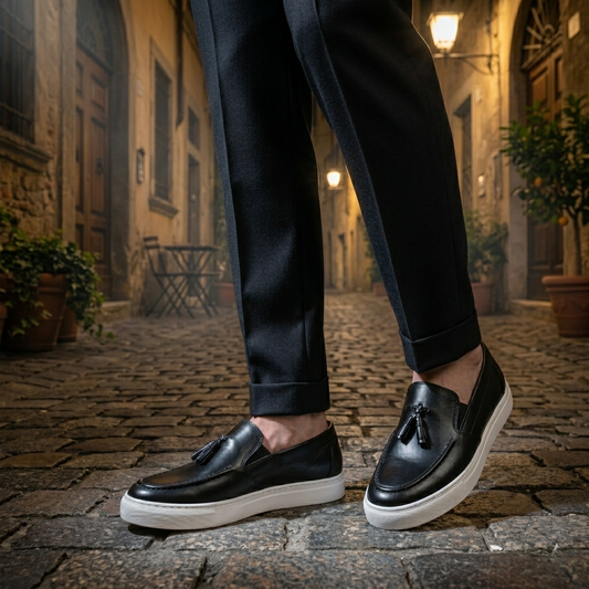 Mocassin Loafer Noir 39/44 C18
