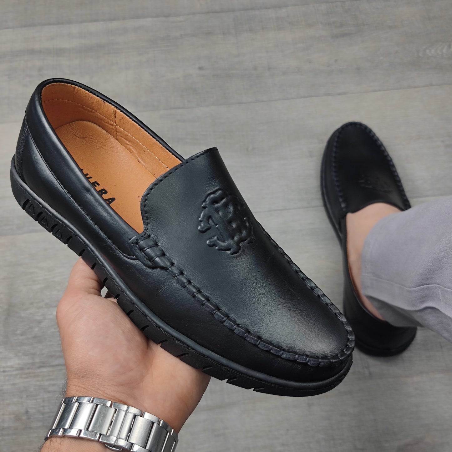 Trappeur Cuir NOIR chanel 39/43