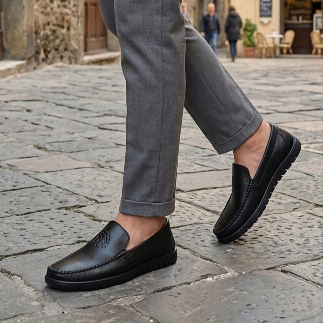 Trappeur Cuir NOIR chanel 39/43