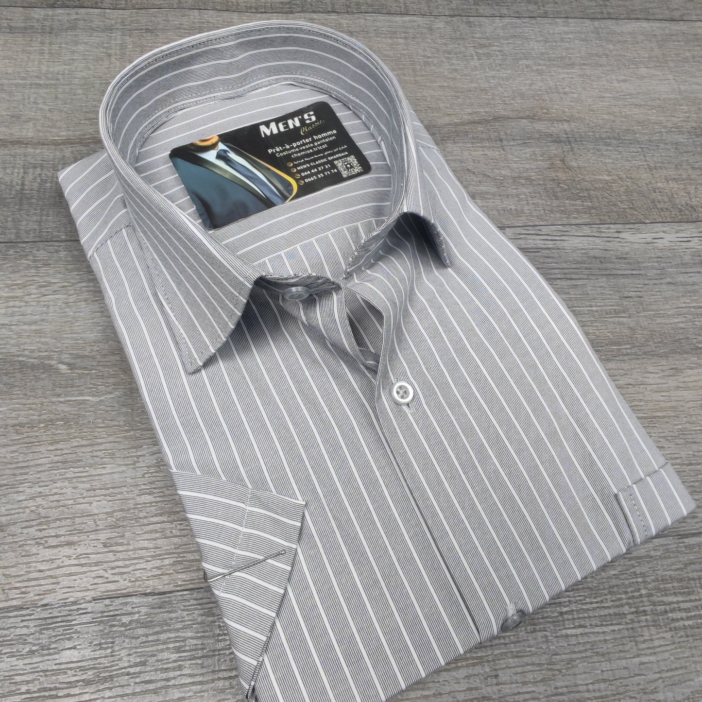 Chemisette Classic À rayures M/2XL