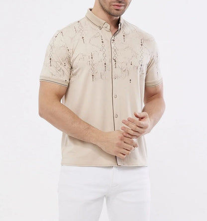 Chemisette slim motif MLXLXXL