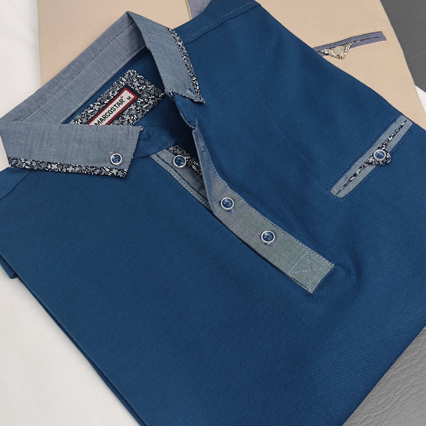 T-shirt col jeans M/3XL