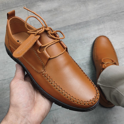 Trappeur cuir Tabac 39/43