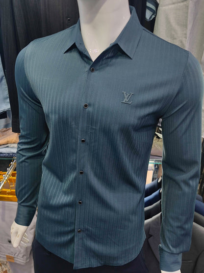 Chemise Slim élastique L/3XL