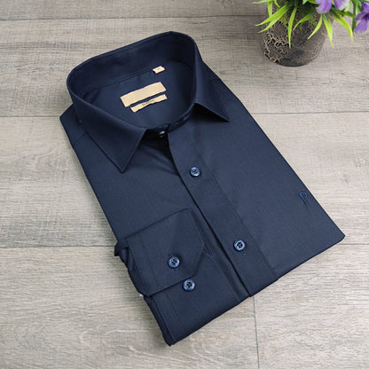 Chemise Slim luxe uni Popeline S/XXL