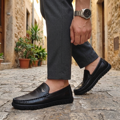 Trappeur cuir Noir armani 39/43