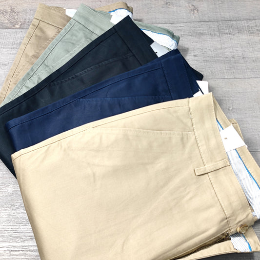 Pantalon toile Bamboo demi Slim