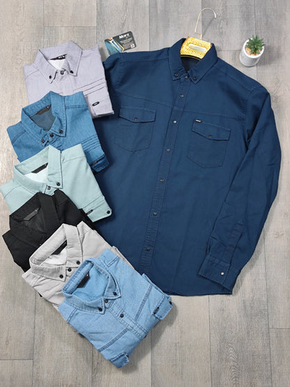 Chemise jeans S/2XL