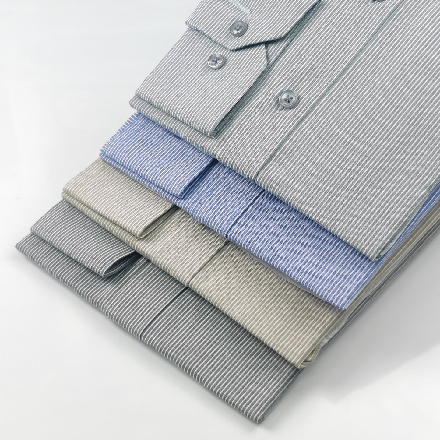 Chemise slim à rayures