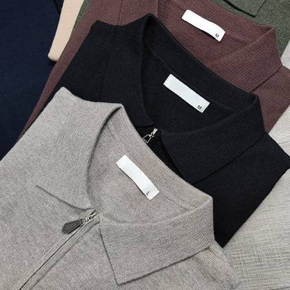 Col zippé Coton M/3XL