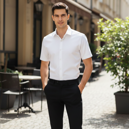 Chemisette Slim Coton S/3XL