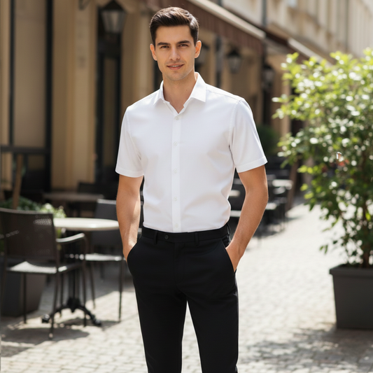 Chemisette Slim Coton S/3XL